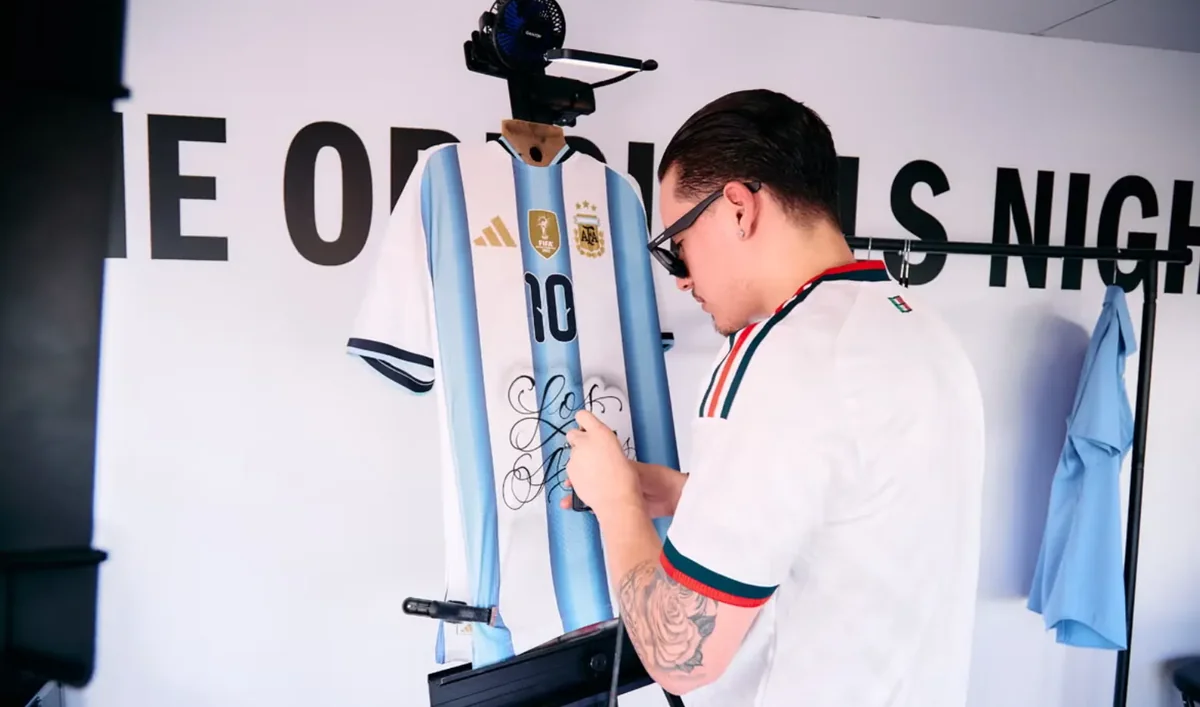 An experiential brand activation engaging a live consumer audience