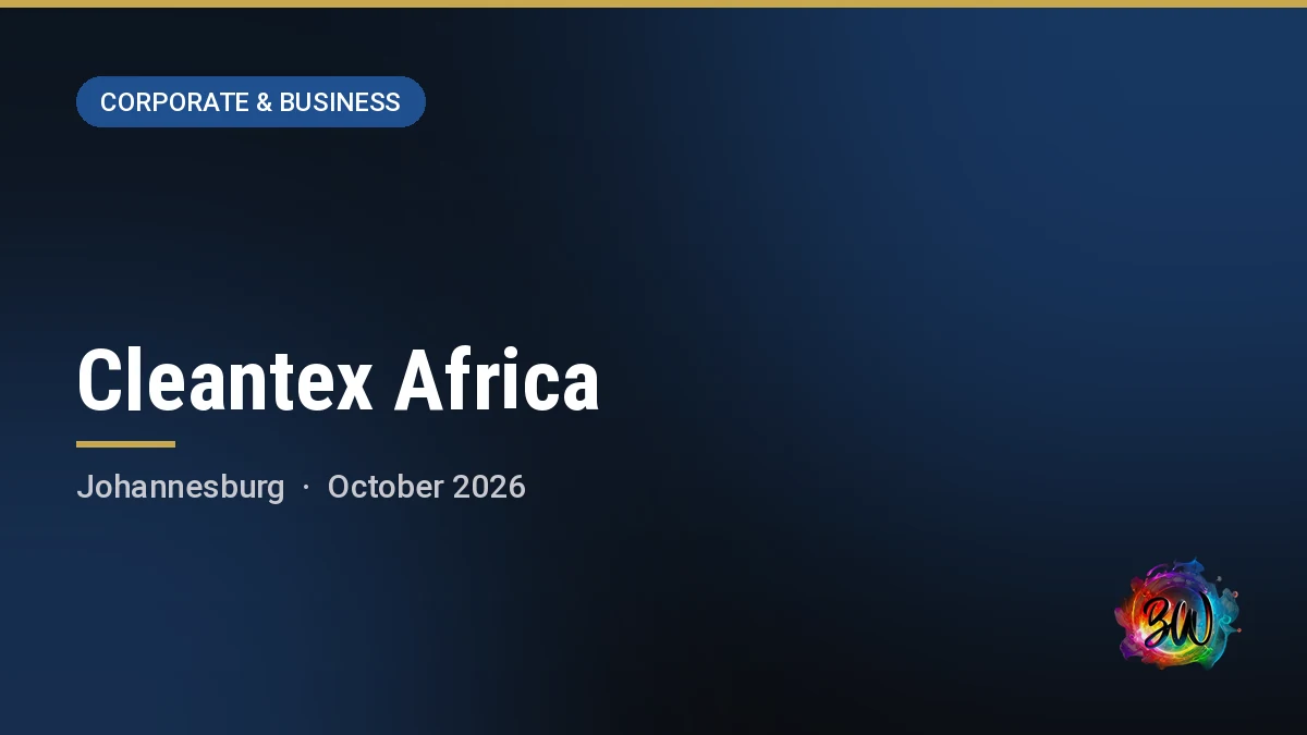 Cleantex Africa — Johannesburg, Johannesburg