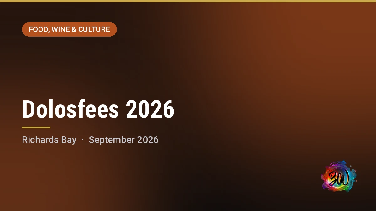 Dolosfees 2026 — Alkantstrand, Richards Bay