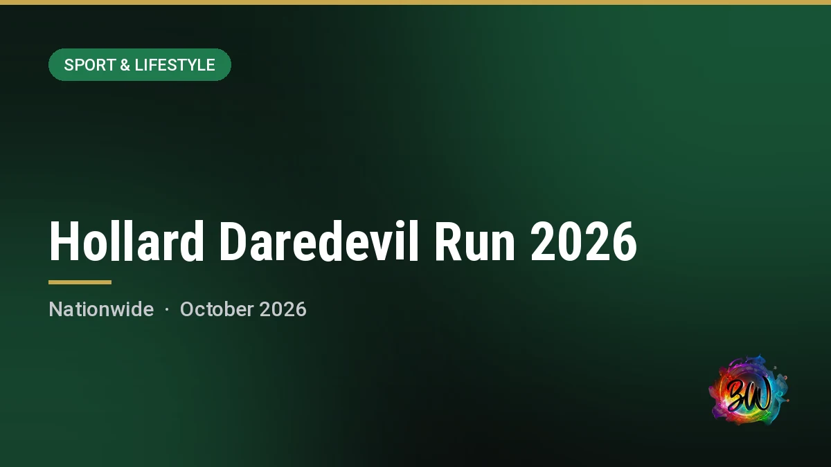 Hollard Daredevil Run 2026 — Nationwide, Nationwide