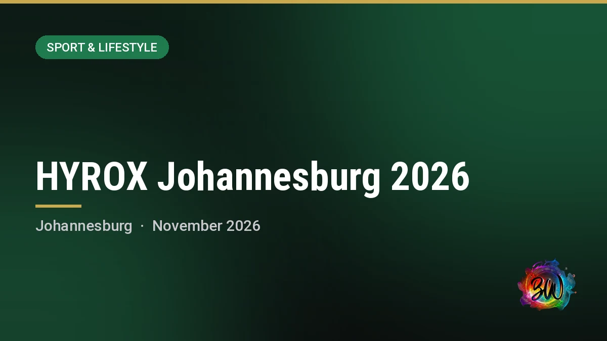 HYROX Johannesburg 2026 — Venue not yet published, Johannesburg
