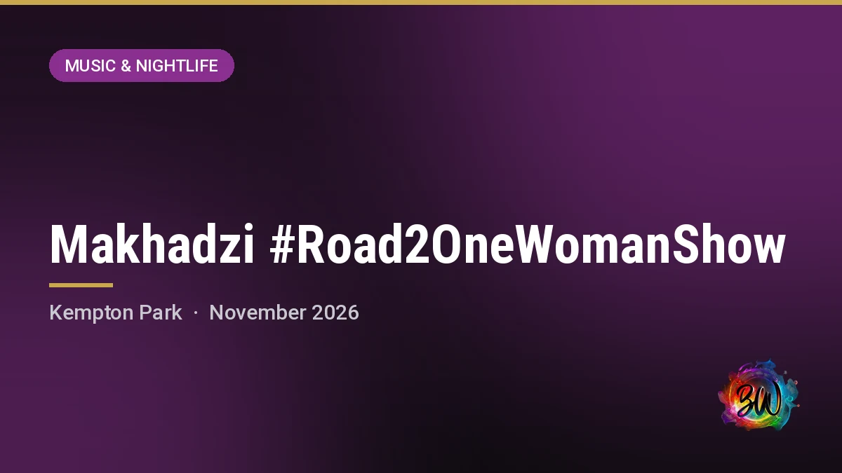 Makhadzi #Road2OneWomanShow — Emperors Palace Centre Court, Kempton Park