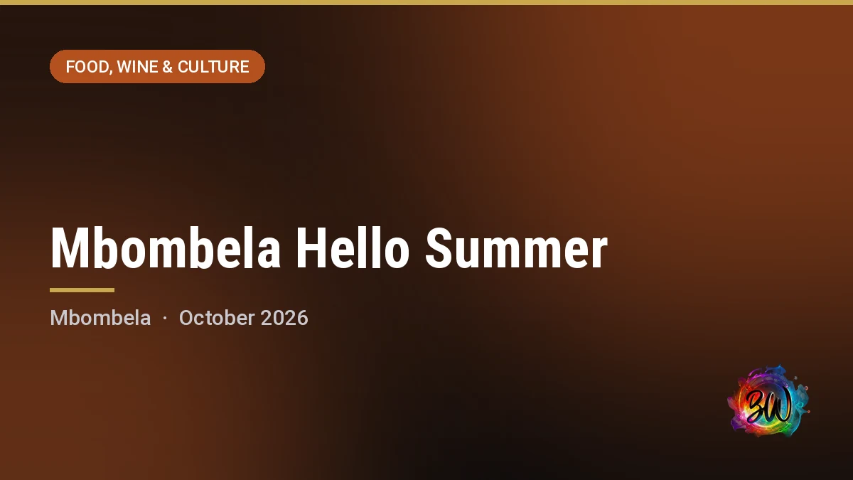 Mbombela Hello Summer — Nelspruit Rugby Stadium, Mbombela