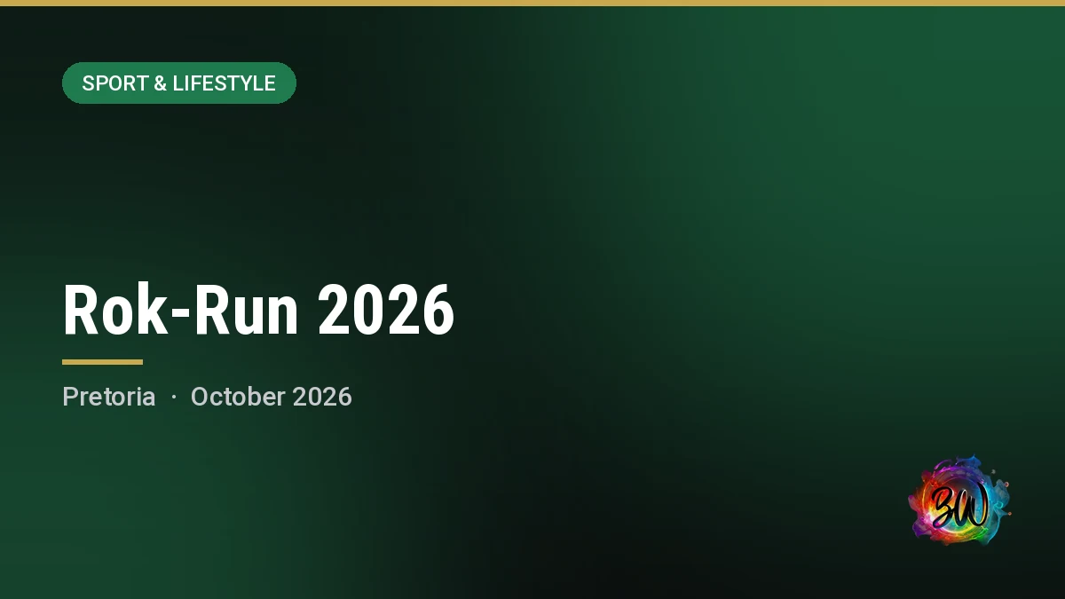 Rok-Run 2026 — Menlyn Retail Park, Pretoria