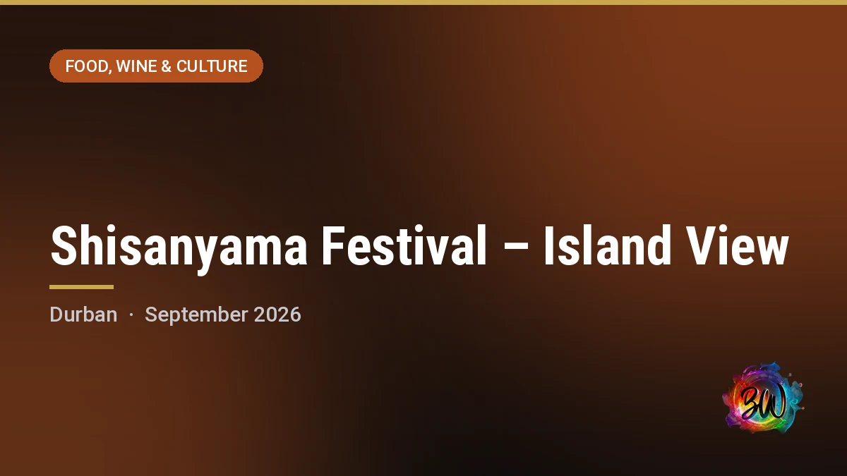 Shisanyama Festival – Island View — Island View, Durban