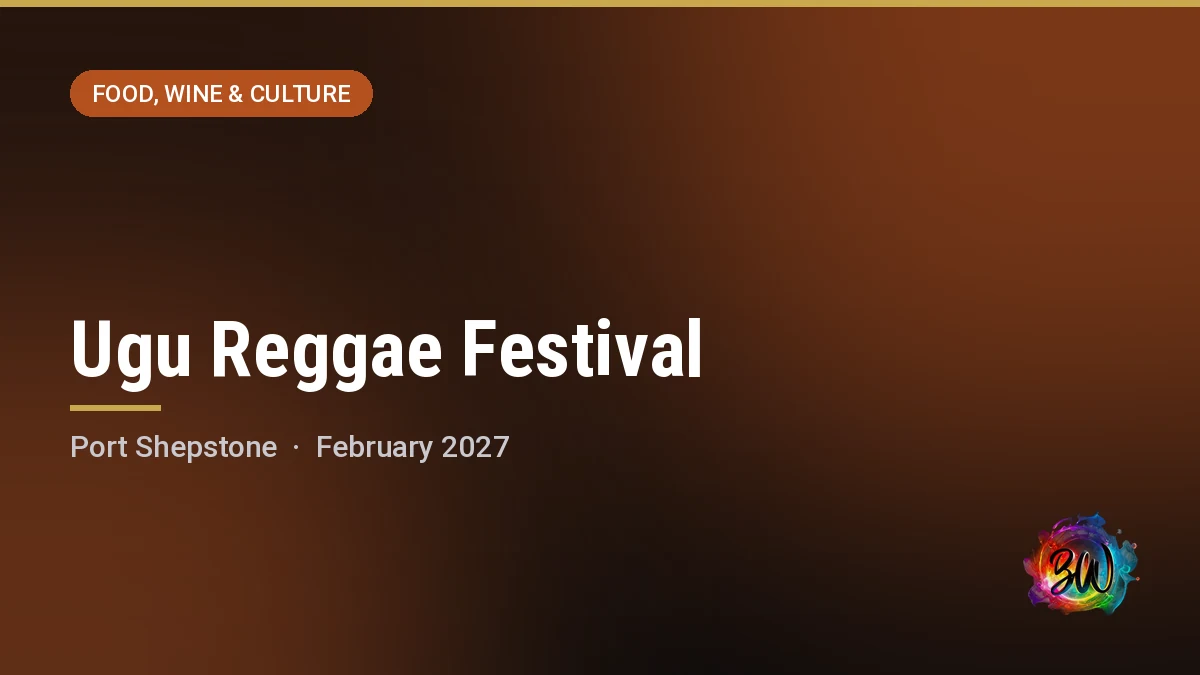 Ugu Reggae Festival — Zuri Beach Club, Port Shepstone