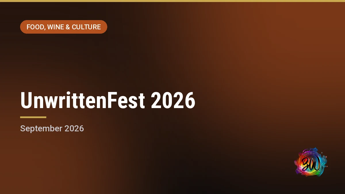 UnwrittenFest 2026 — To be announced,