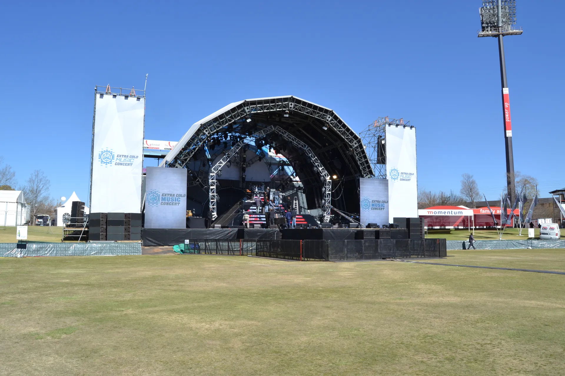 Experiential event installation and audience engagement zone by B&W Productions