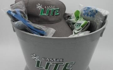Branded corporate gift set with premium promotional items
