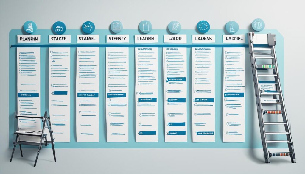 What are the 7 stages of event planning?