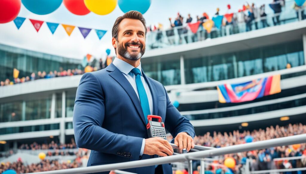 Event controller overseeing an event