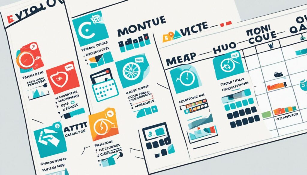 Illustration of Event Management Stages in South Africa