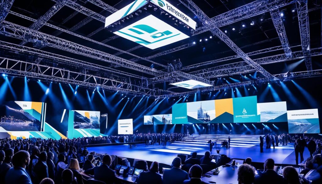 Innovative corporate event management